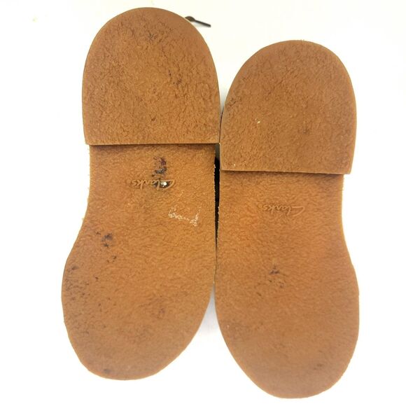 Clarks Bushacre 2 Desert Boots Mens 8 M Dark Brown Leather Chukka Lace-Up Casual main image 7
